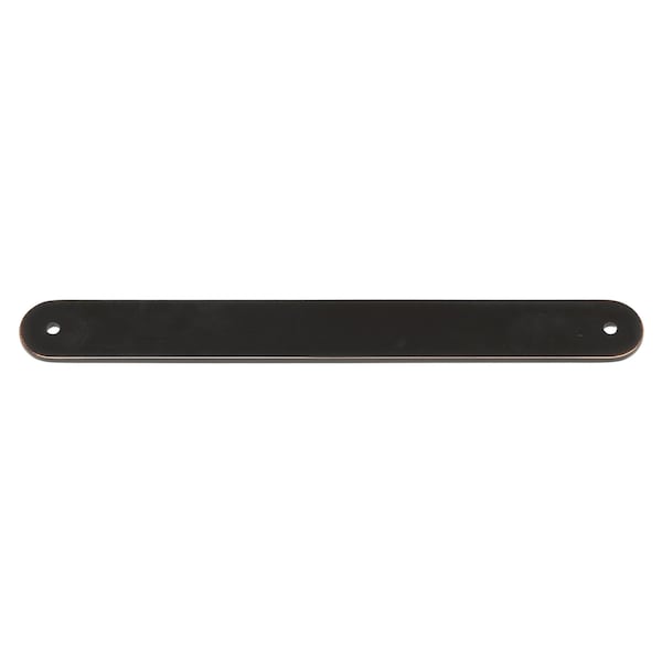 Gliderite Hardware 9-1/2 in. Oil Rubbed Bronze Rounded Back Plate 7-9/16 in. Center to Center - 9343-192-ORB 9343-192-ORB-1 - main